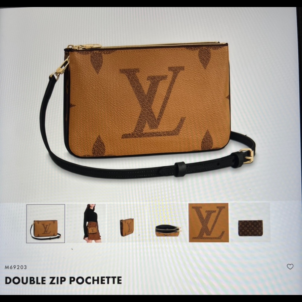 Cross body Louis Vuitton Double Zip Pochette